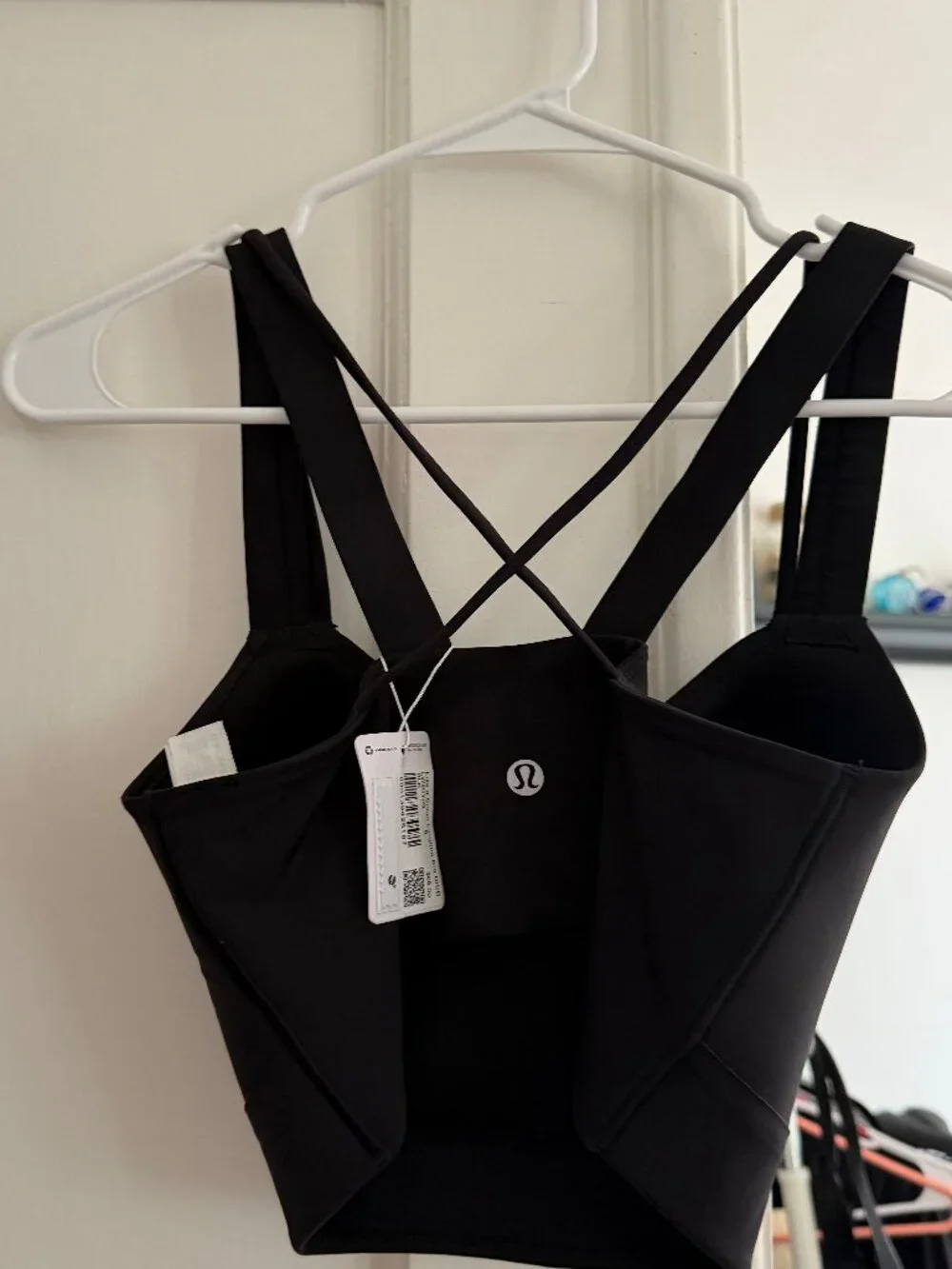 lululemon Like a Cloud Longline Bra  Light Support, D/DD Cup 6 Black